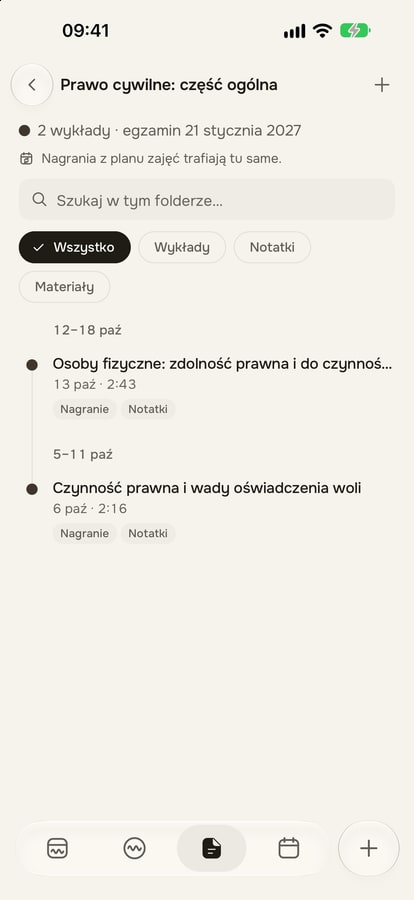 Powstaje transkrypcja